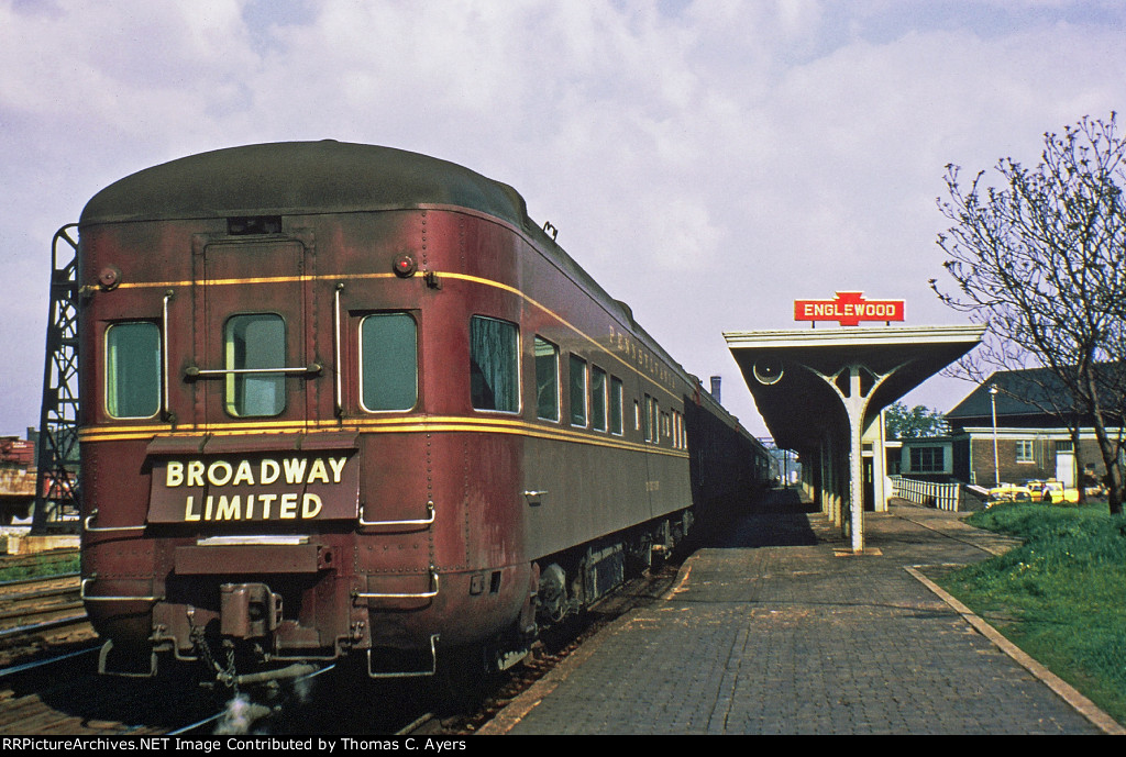 PRR Westbound "Broadway Limited," c. 1966